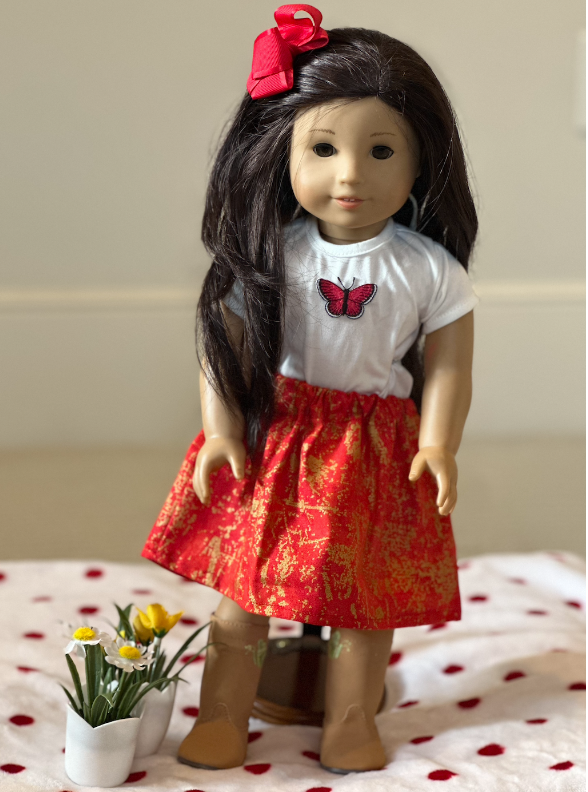 Crimson Butterfly Bloom Set